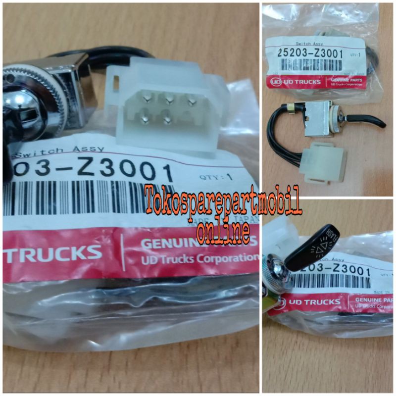 ud truck nissan diesel switch hazard tza52 tza520 25203-Z3001