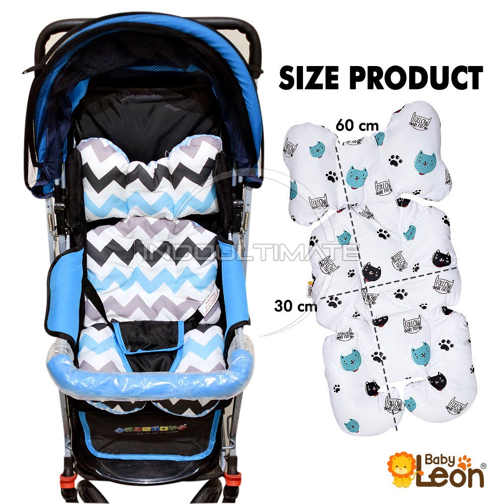 Alas Stroller Universal Baby Leon - Baby Stroller Cushion Aneka Motif