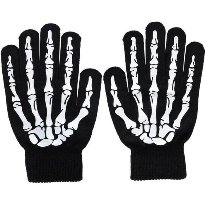 Sarung Tangan Iglove Skull Sarung Tangan Motor Tengkorak Touch Screen