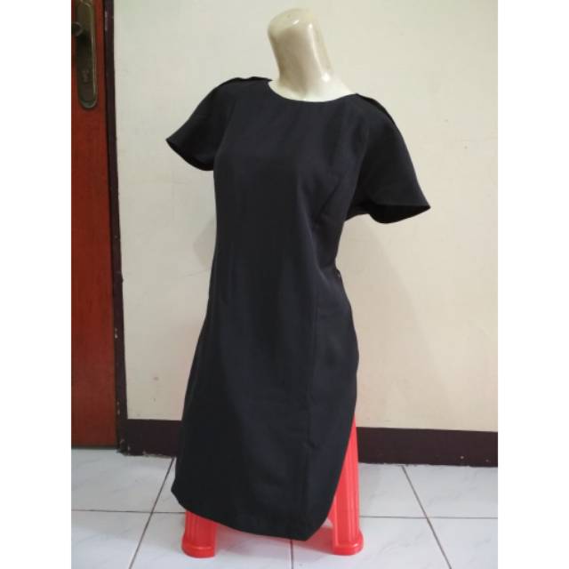 Mini dress second / casual / office / cocok untuk kerja atau jalan / baju gaun bekas pakai