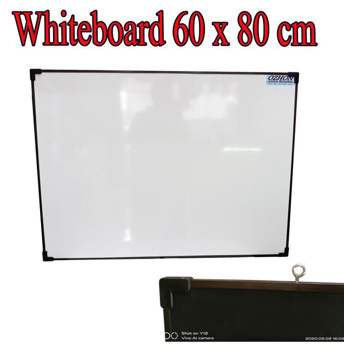 

Papan Tulis 60 x 80 cm White Board