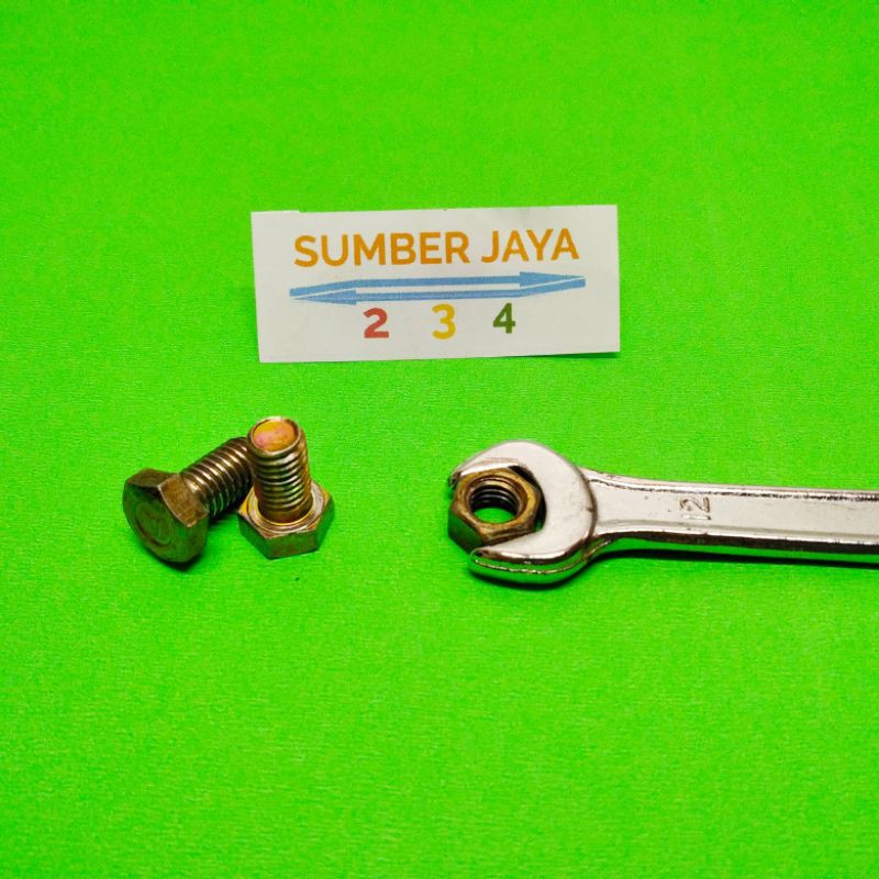 BAUT MUR 8 X 15 KUNING BMK TERMURAH