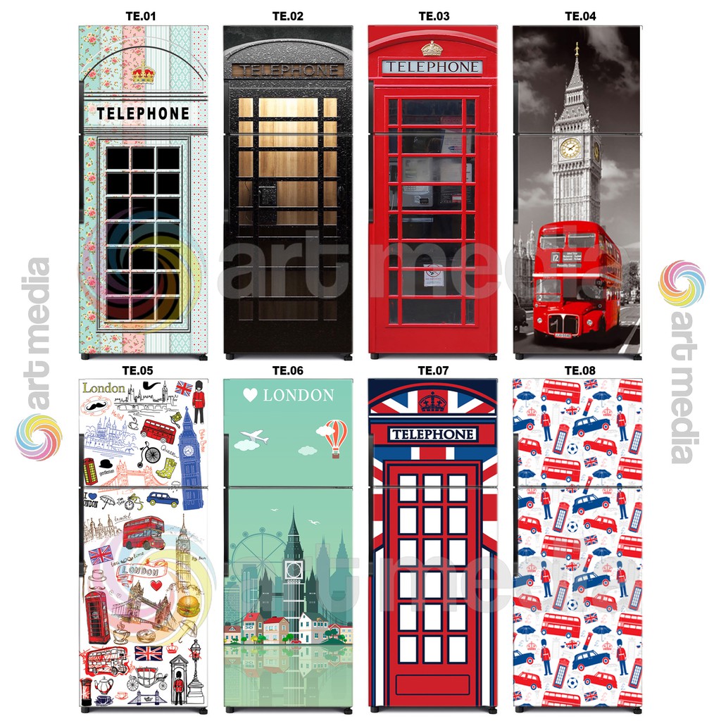  STIKER  KULKAS  LONDON Shopee  Indonesia