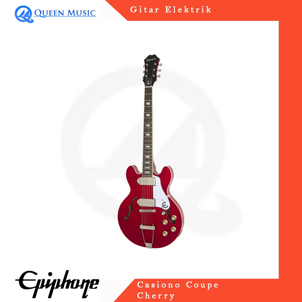 Epiphone Casino Coupe Hollowbody Electric Guitar - Cherry