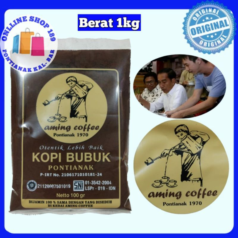 

KOPI 1KG BUBUK AMING PONTIANAK SEJAK 1970