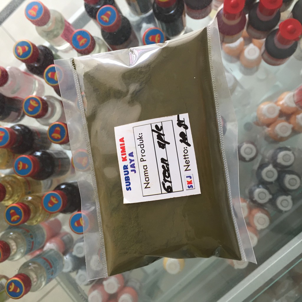 

Perwarna Makanan Bubuk Apple Green Hijau (100gram)
