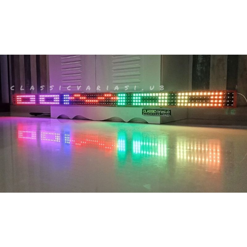 MODUL Lampu Strobo Text 4 baris Banyak mode Kedip - Hanya Modul / Tanpa Lampu