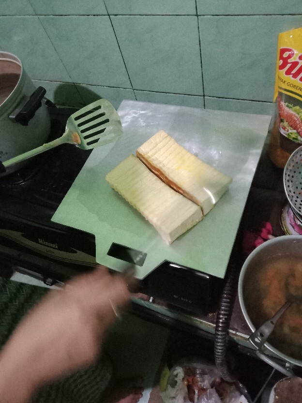 Wajan Roti Bakar 35 Cm Panggangan Flat Datar Kebab Sosis Burger Martabak