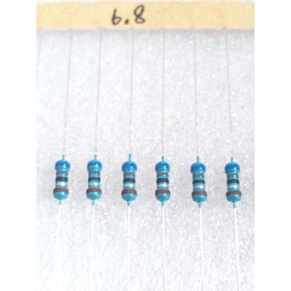 6.8 ohm 1/4W 1% RESISTOR
