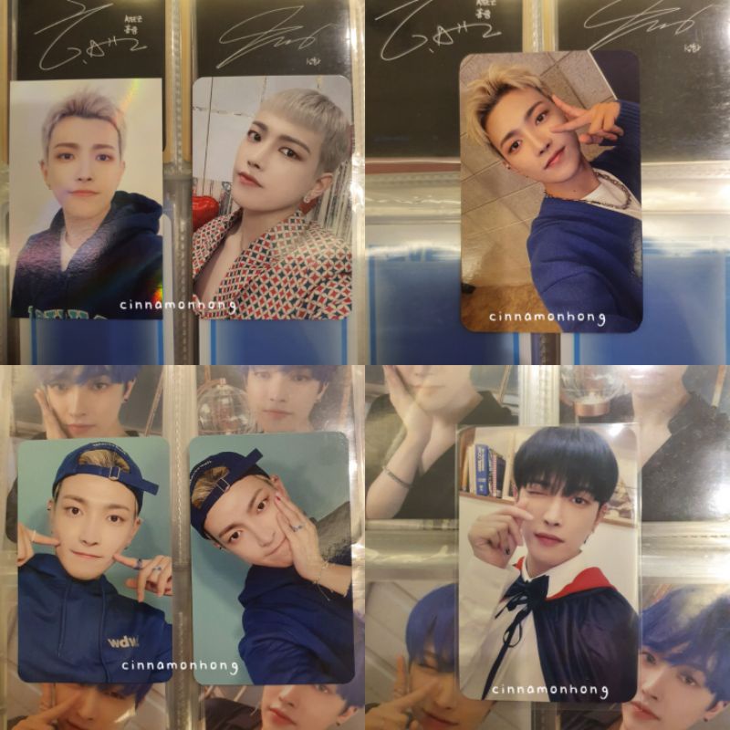 ATEEZ Hongjoong PC Photocards Makestar Yes24 WW Wonderwall MMT Vampire