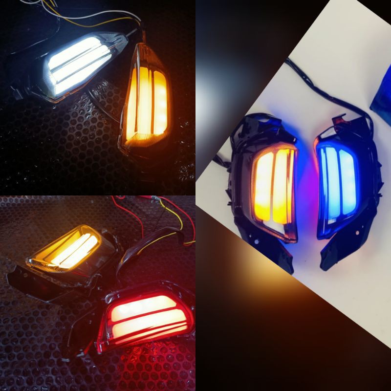 lampu sein Yamaha all new nmax 2020 aerox new aerox old sen depan nmax new aerox  model garis XENOS