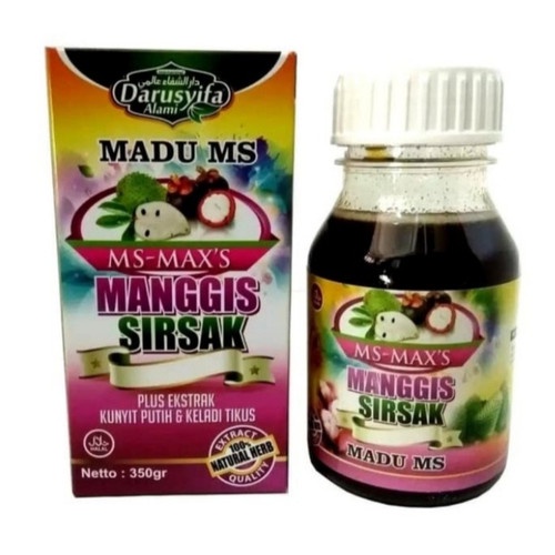 Madu MS | MS-Maxs | Madu Manggis Sirsak |  Herbal Kanker dan Antioksidan 350gr