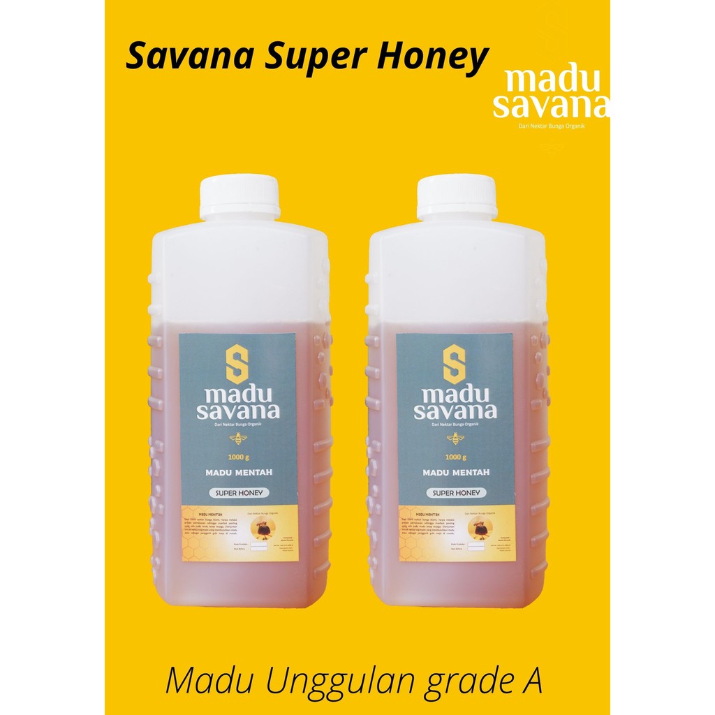 

Savana super honey - madu asli murni 100%