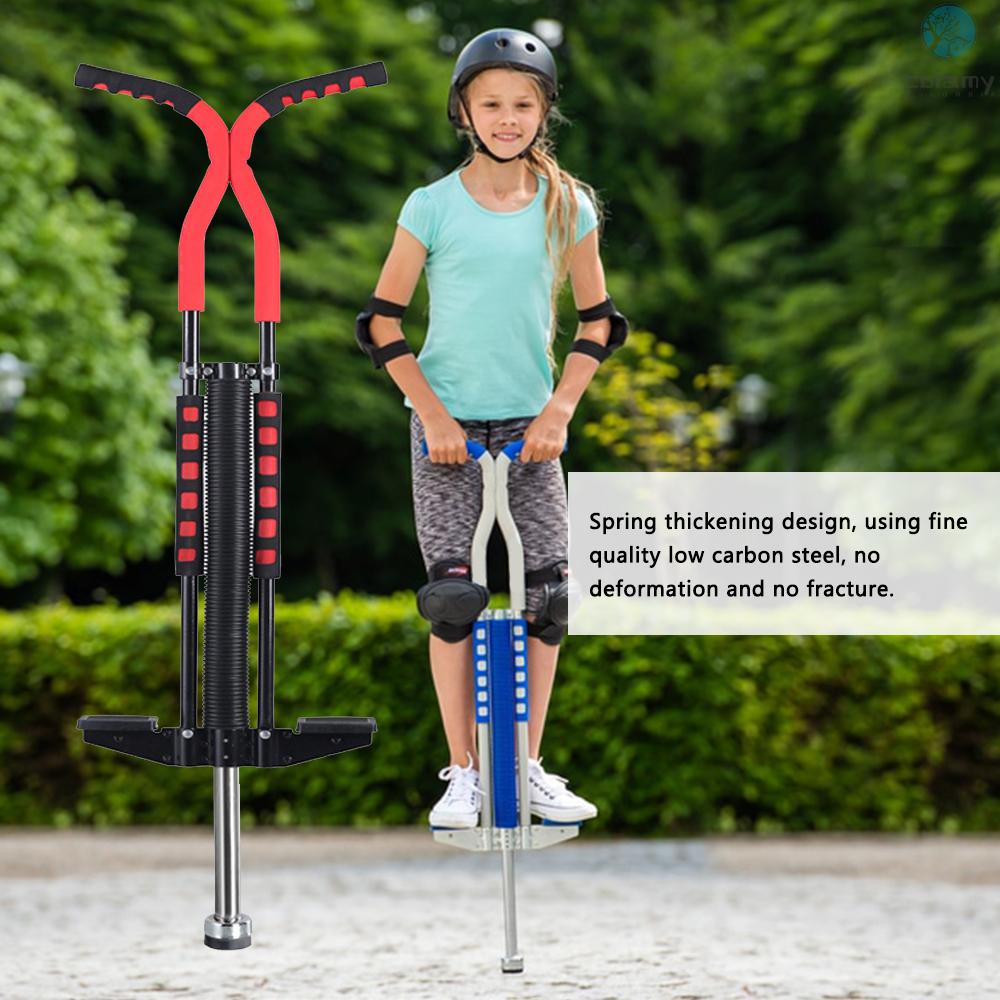 Jual Adults/Kids Pogo Stick Jumping Stilts Fly Jumper Air Kicks Boing ...