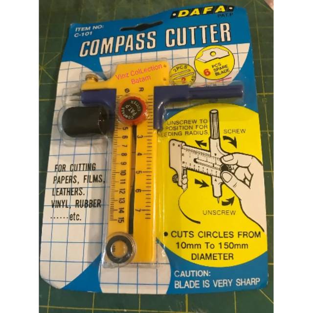 

Compas Circle Cutter (Alat Memotog Melingkar)