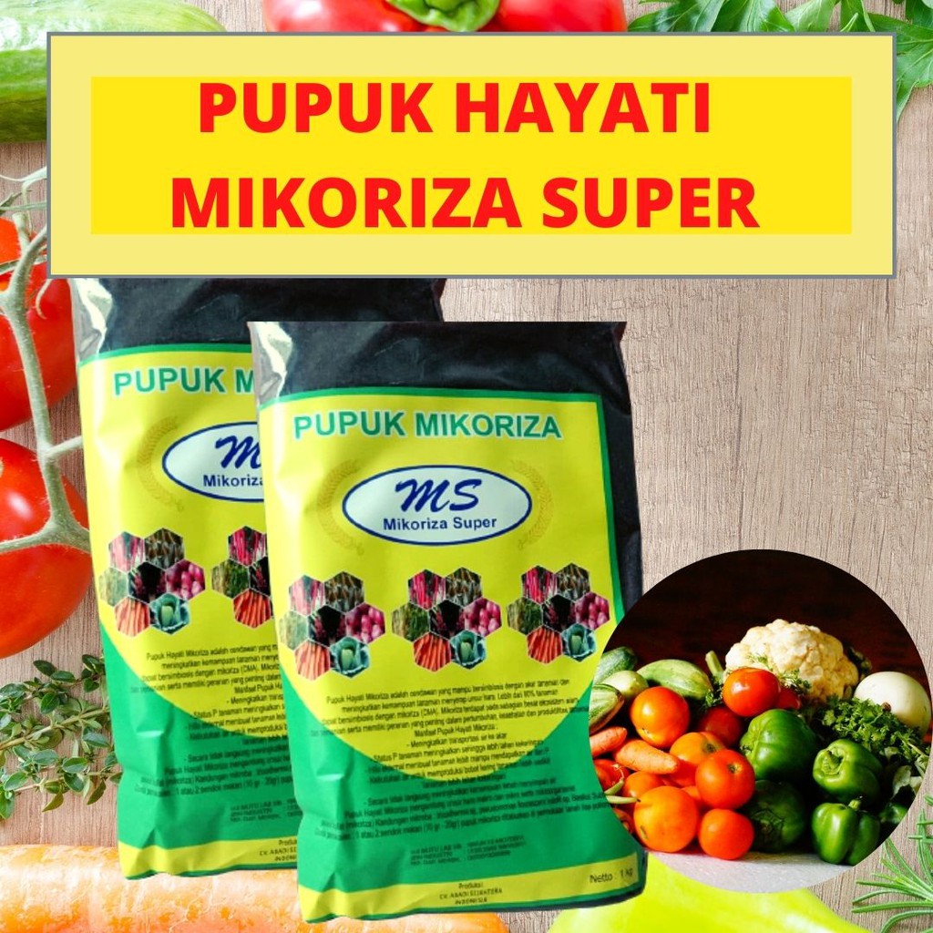 Pupuk Mikoriza, pupuk Mikoriza Super 1kg, Pupuk Mikoriza Untuk Sawit
