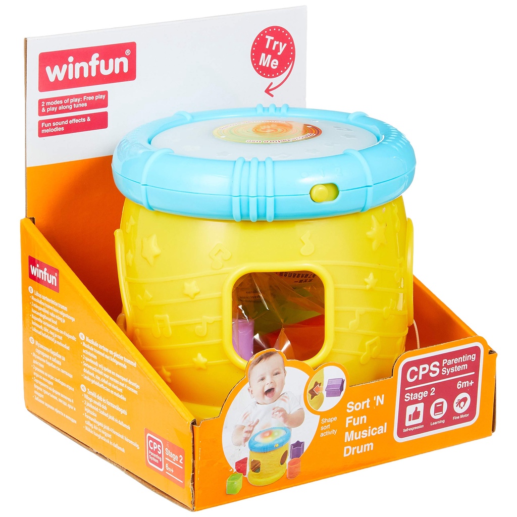 Winfun Tap n Learn Musical Drum