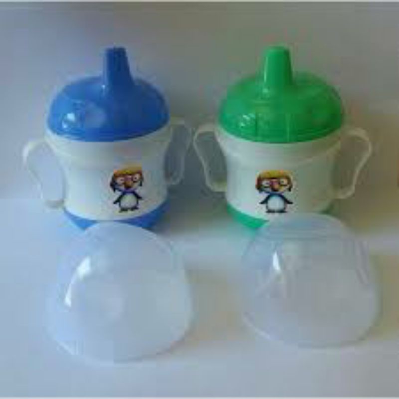 BABY CUP PINGUIN/TEMPAT MINUM SUSU BAYI/BOTOL MINUM BAYI PINGUIN