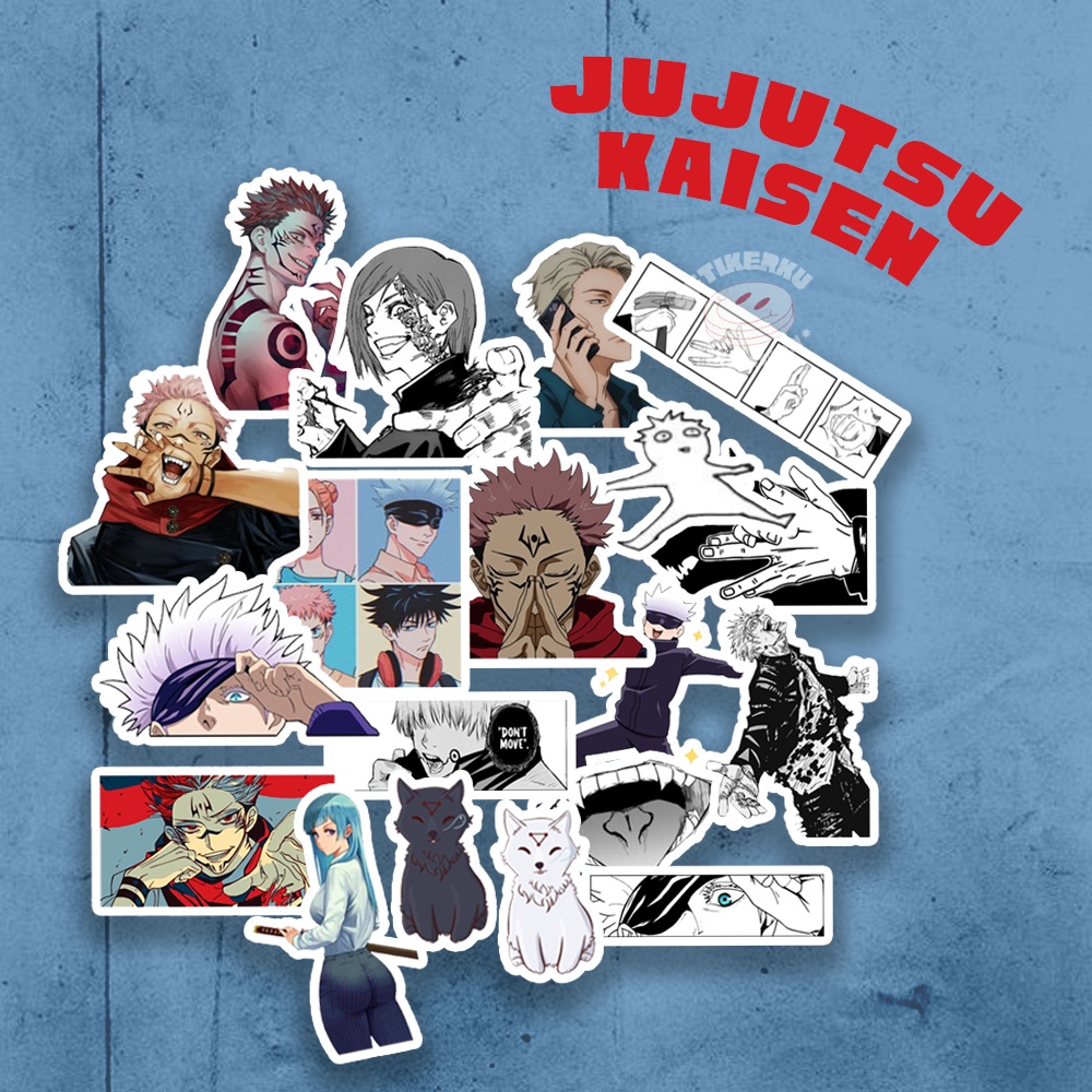 

Jujutsu Kaisen Sticker Pack A6 (20pcs)