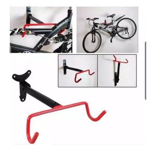 Stand Sepeda Gantung Horizontal Dinding 2 Bike Wall Hook Hanger B1R Htm 111115