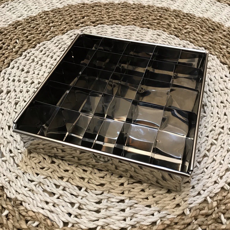 LOYANG BROWNIES SEKAT STAINLESS STEEL