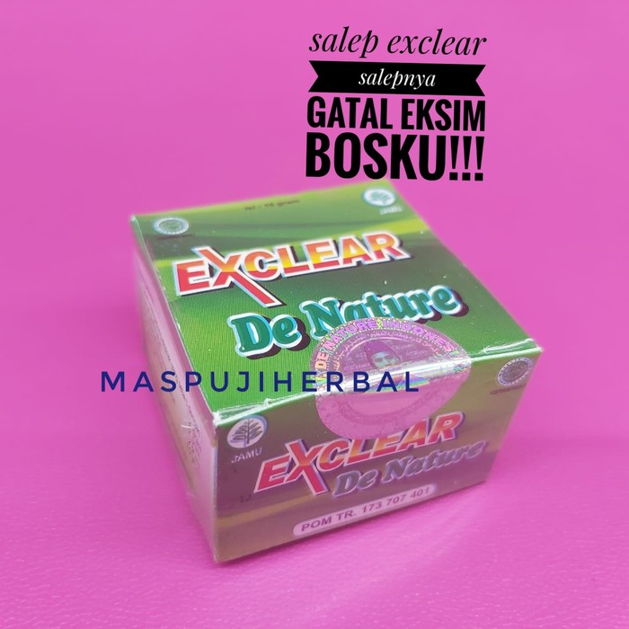 Salep Exclear De Nature-Salep Gatal Eksim Paling Ampuh