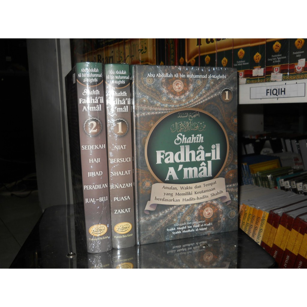 Original kitab Buku Shahih Fadilah Amal 2 Jilid