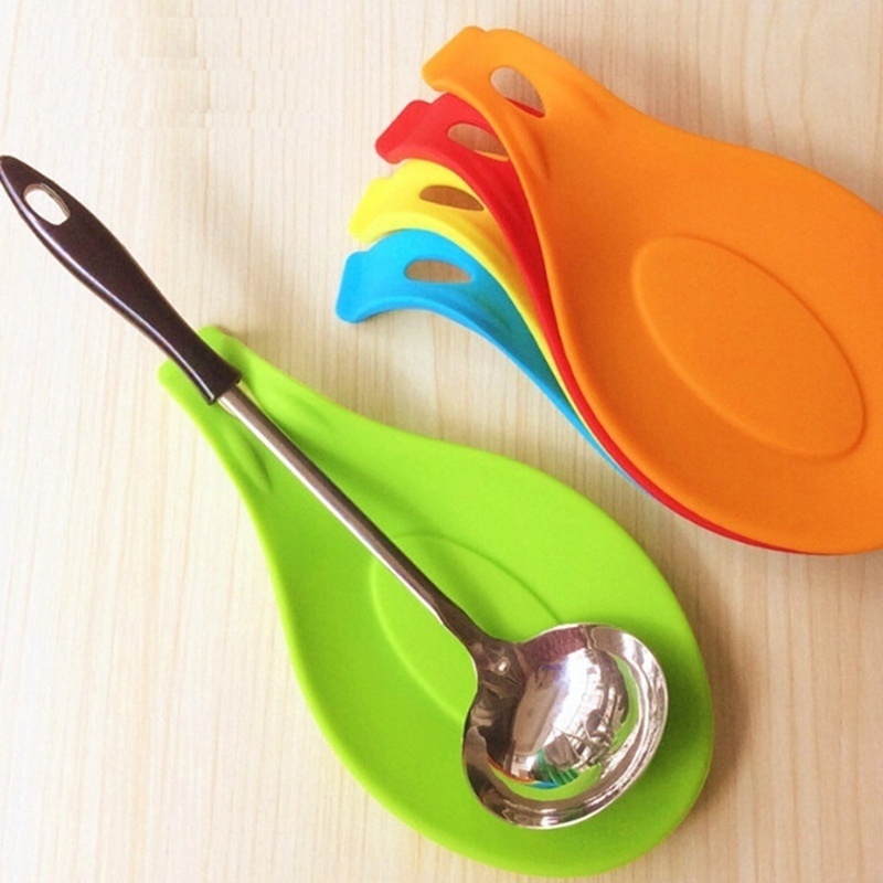 Kitchen Tools Heat Resistant Silicone Put A Spoon Mat Insulation Mat Placemat