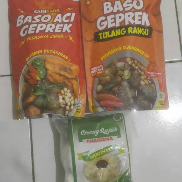 

Paket Hemat Baso Geprek