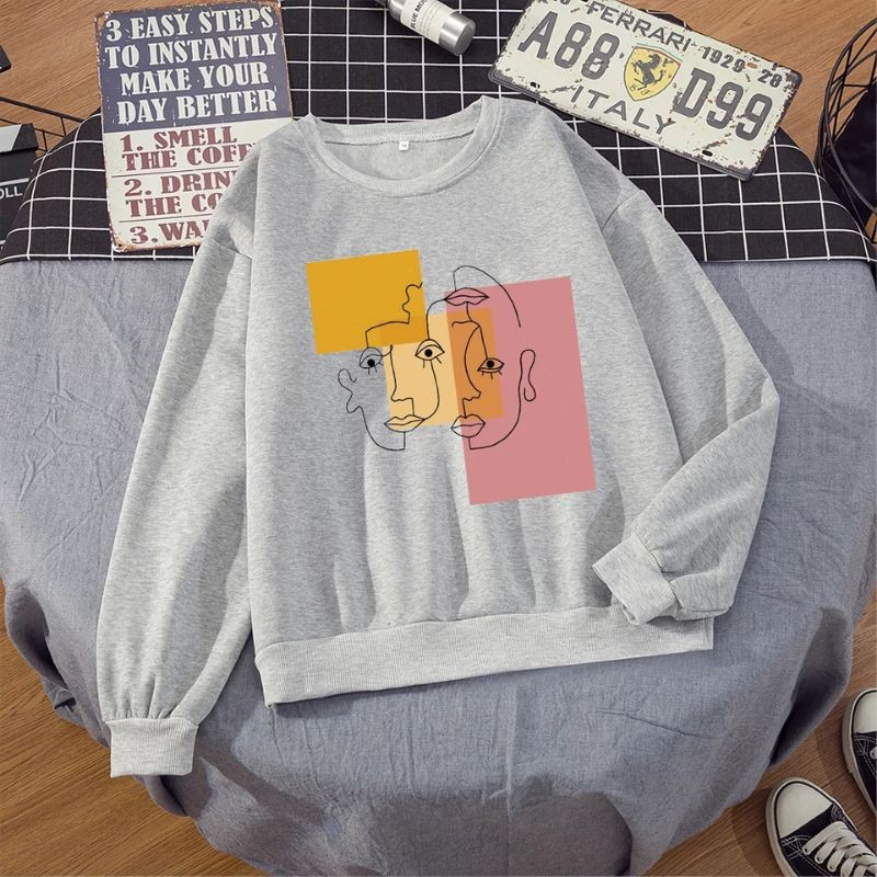 AESTHETIC SWEATER WANITA KEKINIAN TERMURAH