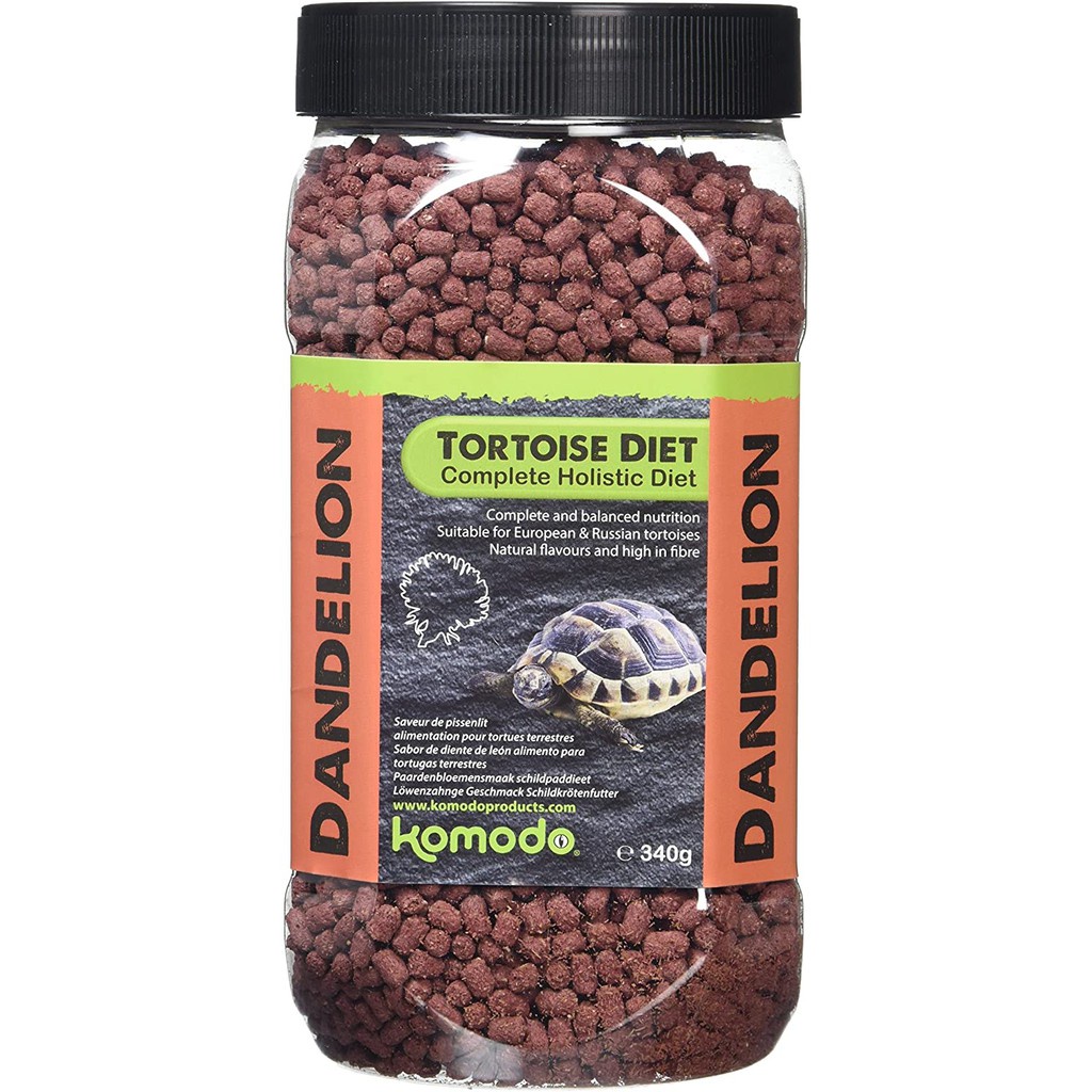 Komodo Tortoise Food 340 Gram Makanan Pelet Kura Darat Torto Aldabra Hermanni Sulcatra Pardalis Test