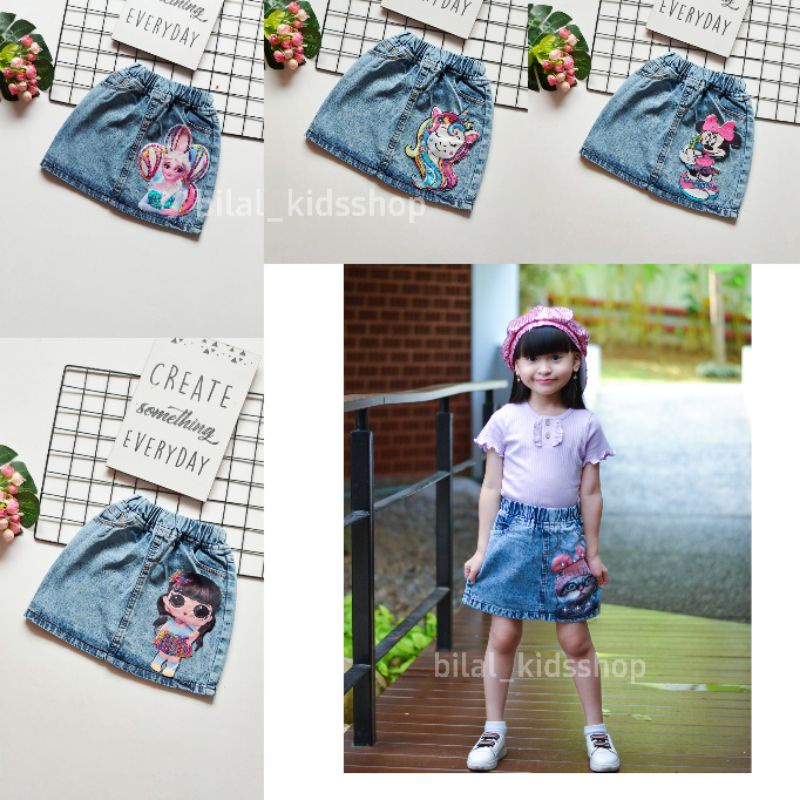 ROK JEANS LED ( NYALA ) / ROK MINI ANAK