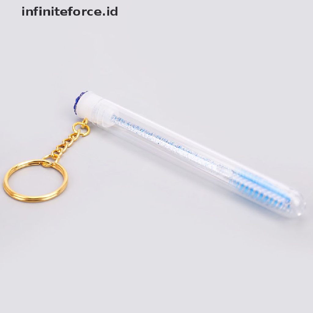 Infiniteforce.id Brush Spoolie Alis / Bulu Mata Anti Debu Untuk Makeup / Kosmetik Wanita