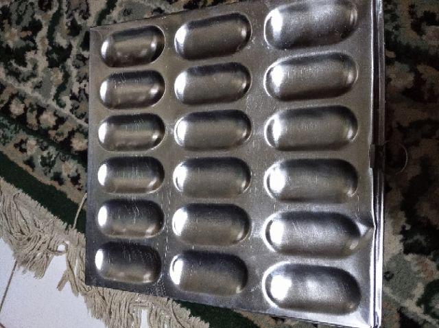 loyang PLAT TEBAL cetakan kue lidah kucing almunium lidah loyang PLAT TEBAL cetakan kue lidah kucing almunium lidah