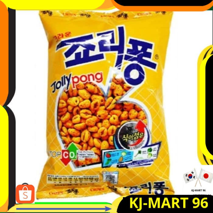 

MAKANAN KOREA HALAL/SNACK IMPORT KOREA CROWN JOLLYPONG CEREAL BERGIZI