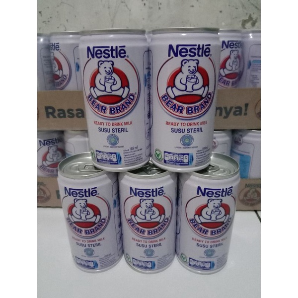 

SUSU BEAR BRAND 189ML (DAPAT 5 KALENG)