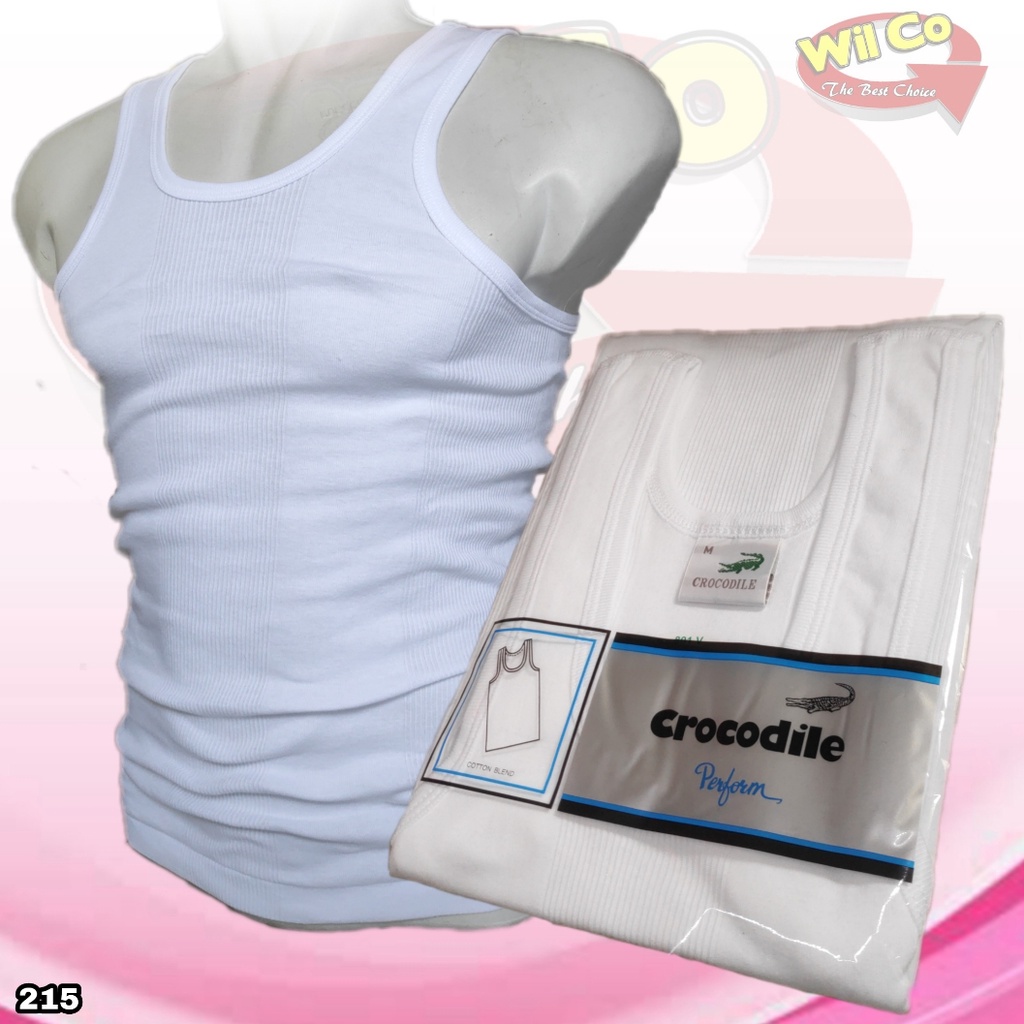 K215 - KAOS DALAM SINGLET PRIA CROCODILE HARGA PER 1 PCS