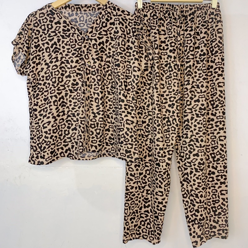 PIYAMA VNECK / PIYAMA KANCING HITS PIYAMA KANCING BUSUI / PIYAMA RAYON / HOMEWEAR-NC 15
