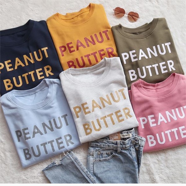 SALE !!! VS - TSHIRT WANITA / KAOS WANITA PEANUT BUTTER