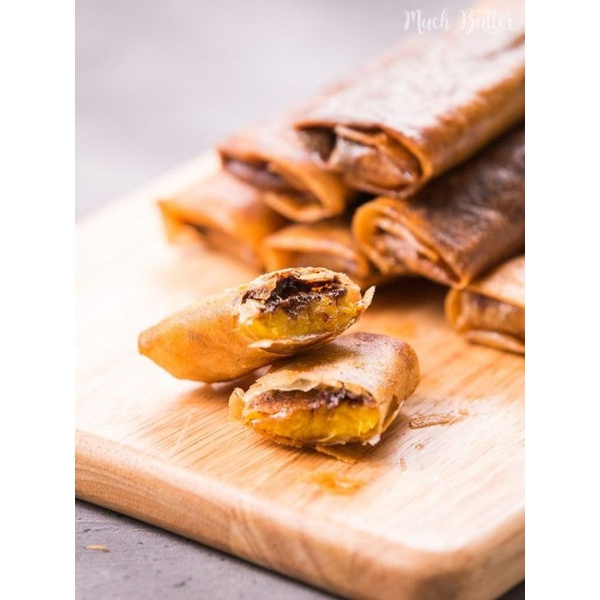 

pisang coklat keju gula halus gula aren lumier