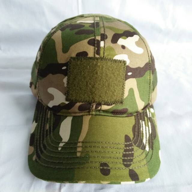 Topi Tactical Perekat Lokal Tan,Khaki,Hitam,Hijau Olive,Loreng Navyseal,Multikem,Gurun,Acupat