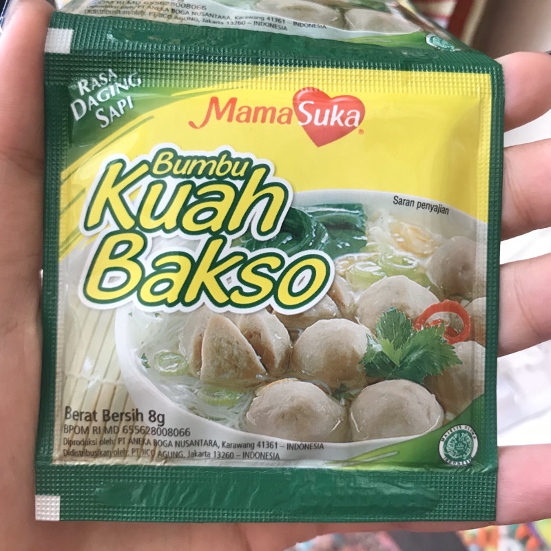 

MAMA SUKA KUAH BAKSO ECERAN / mama suka kuah bakso murah solo / bumbu kuah bakso sashet