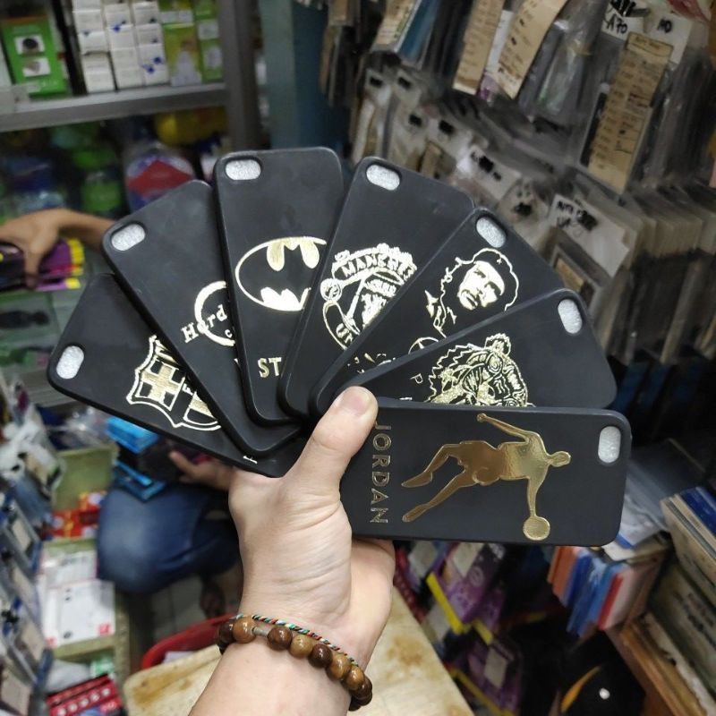 Silikon karet hitam capdase iphone 5G / iphone 5 / iPhone 5s murah meriah softcase