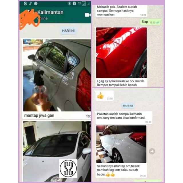 Pengkilap/Instan Coating/Poles Body/Mobil/Motor/Pengkilat/Pelapis/Pelindung/Wax/RE COAT