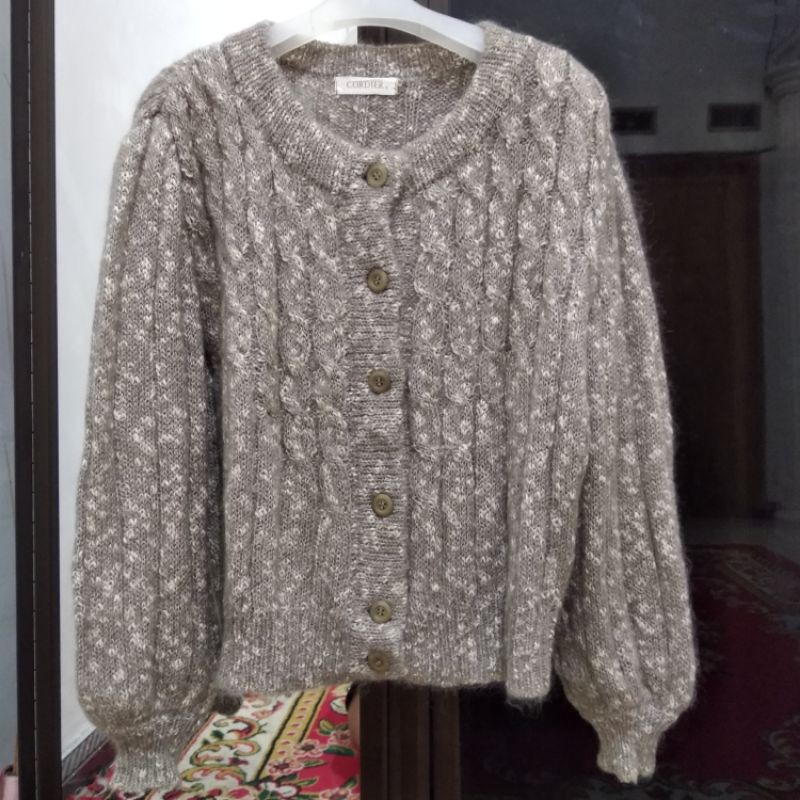 PL cardi kepang tangan balon