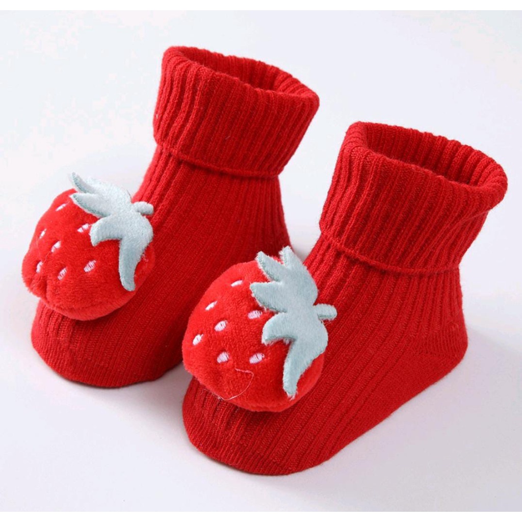 Kaos Kaki Bayi / Anak Motif Timbul 3D