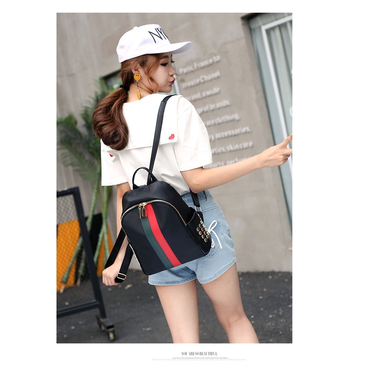 Tas Ransel Mini Wanita Multifungsi Backpack Cewek Fashion Korean Style Kekinian Azgalery T240