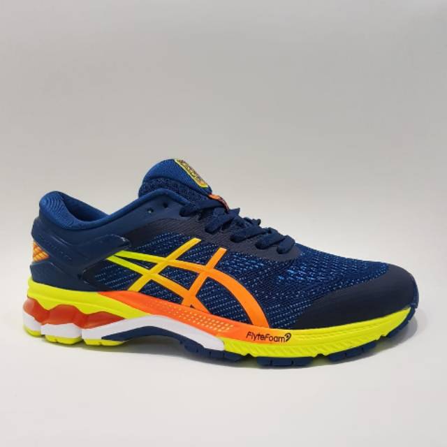 Asics Gel Kayano 26 SP Sepatu Lari Pria - Navy Multicolor [BNWB1011A712-400]