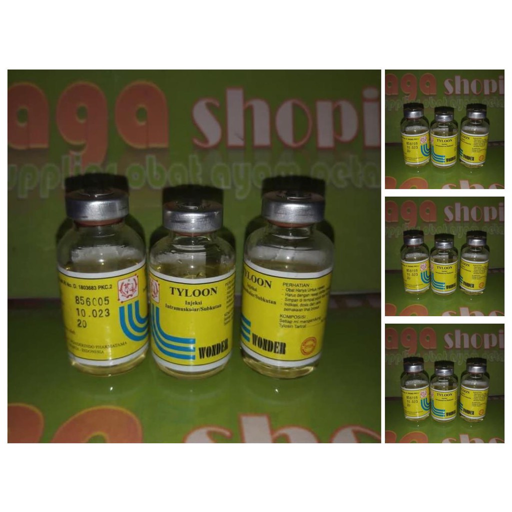 tylon 20ml obat snot pilek ngorok ayam burung