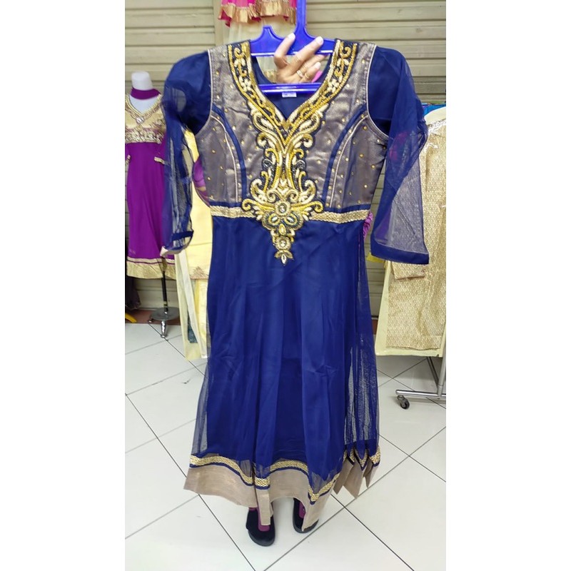 baju anarkali india set stelan satelan celana india murah obral mata lebaran anak tanggung dewasa